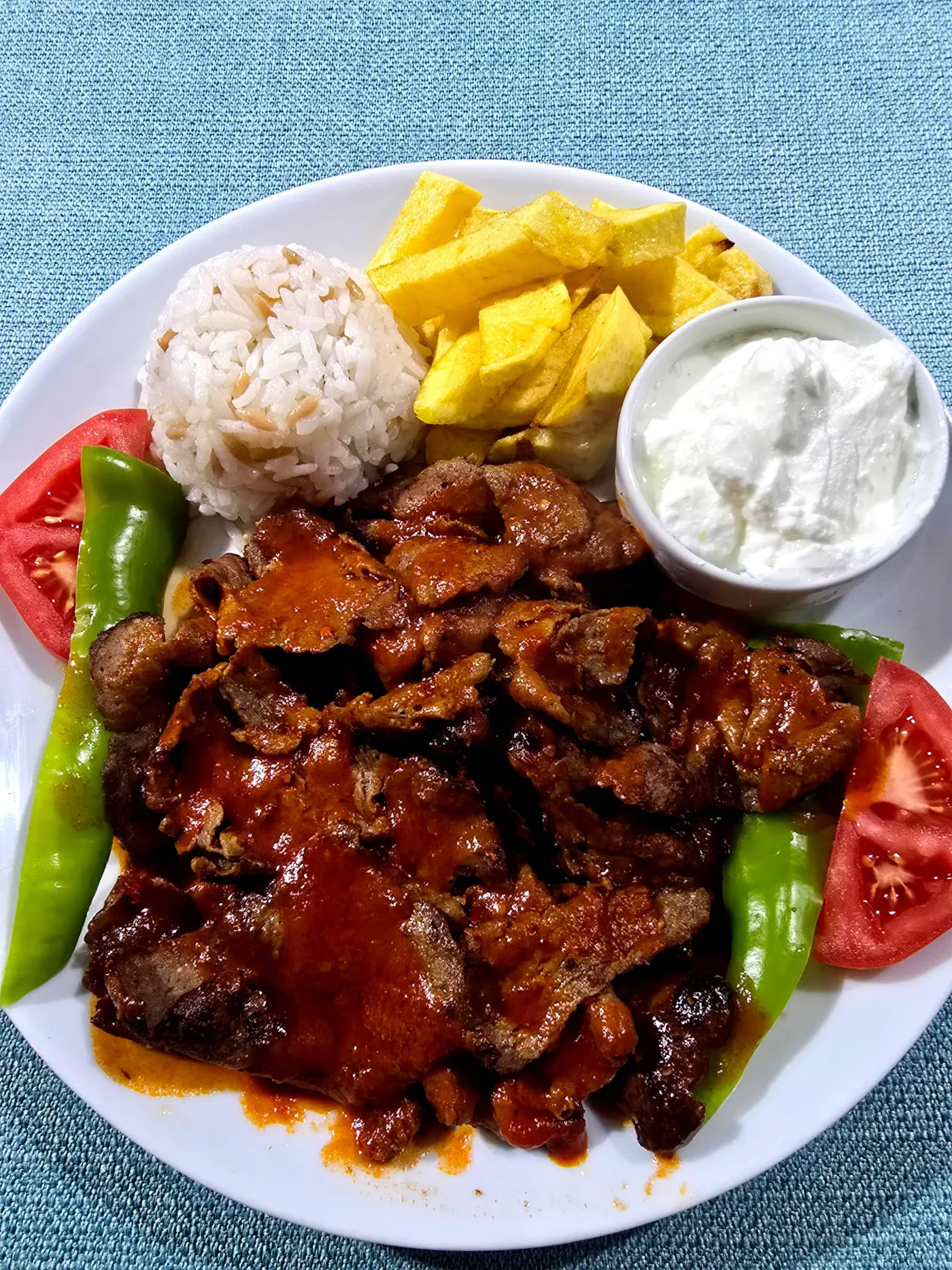Мясной Искендер Кебаб